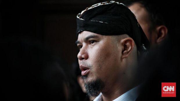 Ahmad Dhani, di Pengadilan Negeri Jakarta Selatan, , 24 September 2018.