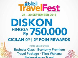 Dear Traveler, Blibli Bikin Online Travel Fair