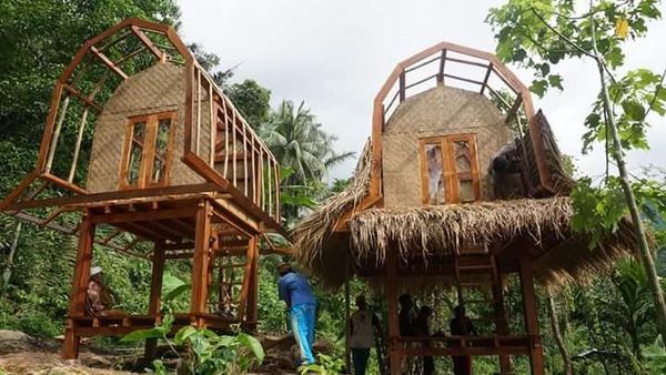 Potret Rumah Asli Lombok yang Anti Gempa