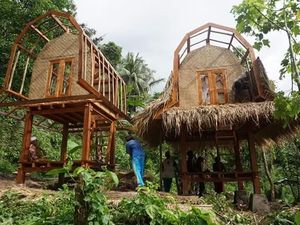 Potret Rumah Asli Lombok yang Anti Gempa