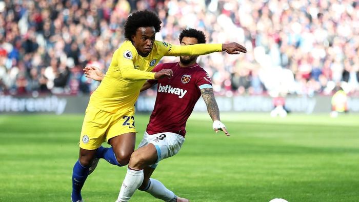 Chelsea ditahan imbang tanpa gol oleh West Ham United. (Foto: Dan Istitene/Getty Images) Chelsea ditahan imbang tanpa gol oleh West Ham United. (Foto: Dan Istitene/Getty Images)