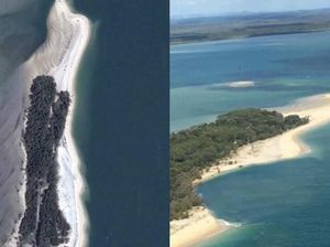 Potongan Pantai di Queensland Runtuh ke Laut