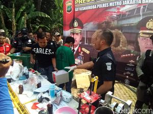 Ekstasi yang Diproduksi di Pabrik Cibinong Jenis Langka