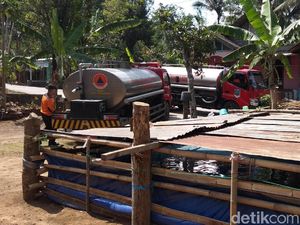 BPBD Kabupaten Semarang Kehabisan Stok Air Bersih untuk Droping