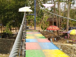 Jembatan Gantung Swiss di Ciamis yang Instagramable