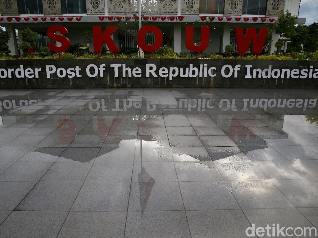 Menjajal Aspal Mulus Menuju Perbatasan RI-Papua Nugini Menjajal Aspal Mulus Menuju Perbatasan RI-Papua Nugini