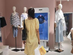 Ruang Ganti Virtual Bikin Belanja Pakaian Lebih Menyenangkan