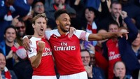Kemenangan ini menempatkan Arsenal ke posisi enam dengan 12 poin dari enam laga. Sementara Everton tertahan di urutan 12 dengan enam poin. Reuters/Eddie Keogh.