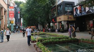 Foto: Pedestrian di Guangzhou Lebih Enak dari Jakarta