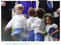 Yeay! Pangeran George dan Charlotte Jadi Pengiring Pengantin Lagi