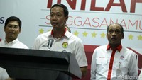 Ketua Umum BOPI, Richard Sam Bera memberikan keterangan pers di Kantor Kemenpora, Senin (24/9/2018).
