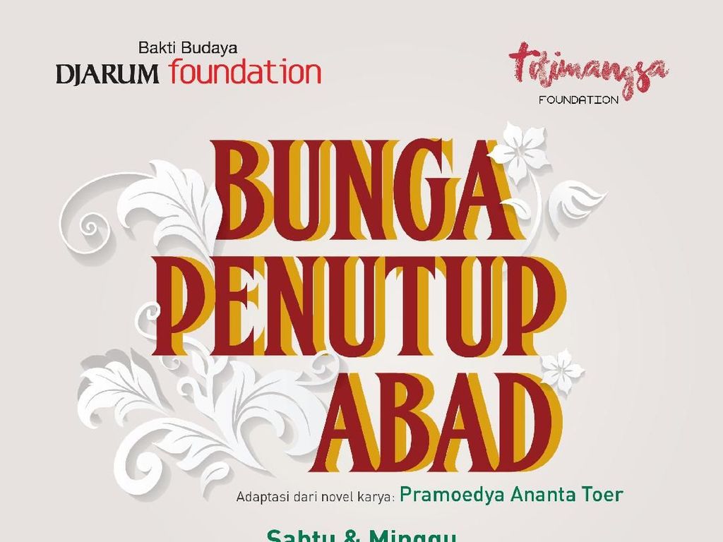 Ayo Nabung! Ini Denah Pertunjukan Teater Bunga Penutup Abad Ayo Nabung! Ini Denah Pertunjukan Teater Bunga Penutup Abad