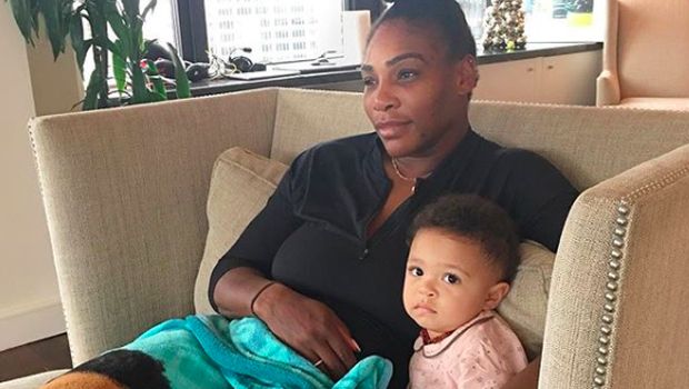 Serena Williams dan putrinya