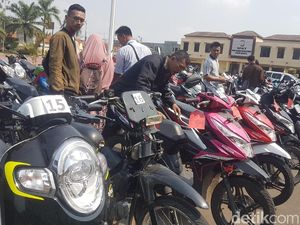 144 Motor Hasil Curian di Banten Dikembalikan ke Pemiliknya