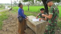 Perbatasan Indonesia-Timor Leste di Turiskain