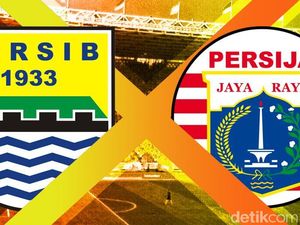 Imbang, Persib Vs Persija Minim Peluang di Babak Pertama