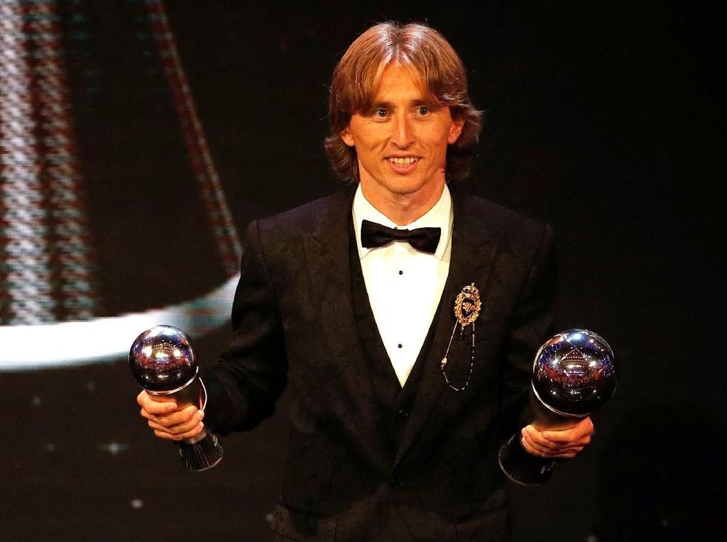 Raih Trofi Pemain Terbaik Dunia, Modric Wujudkan Mimpinya Raih Trofi Pemain Terbaik Dunia, Modric Wujudkan Mimpinya