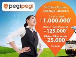 Sudah Gajian? Yuk, Rencanakan Liburan dengan Promo dari Pegipegi