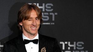 Luka Modric di Puncak Dunia
