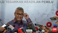 Ketua KPU Arief Budiman bercerita tentang dirinya yang diserang hoaks keturunan warga negara asing