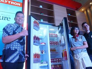 Polytron Launching Kulkas Hemat Energi untuk Milenial