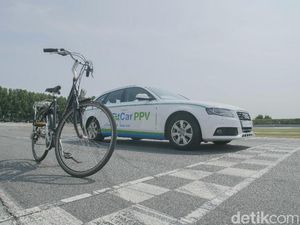 Mobil Bertenaga Dengkul, Digowes Mirip Sepeda