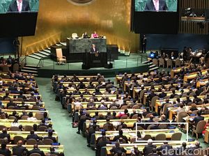 Pembukaan Sidang Umum PBB Dimulai, Kursi Venezuela Tampak Kosong