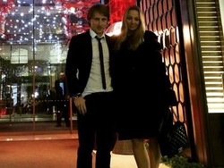 Modric bersama Bosnic merayakan pergantian tahun. Foto: Instagram @lukamodric10