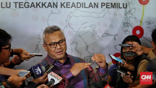 Ketua KPU Arief Budiman.