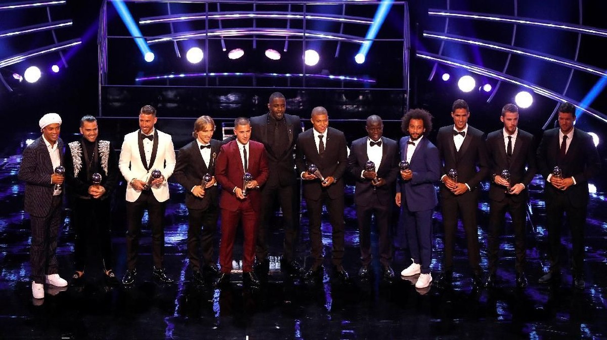 Inilah para pemain pengisi tim terbaik FIFA 2018 (John Sibley/Reuters)