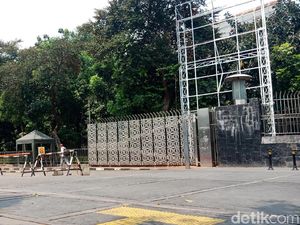 Viral, Ini Alasan Pagar Istiqlal di Juanda Ditutup Saat Akhir Pekan