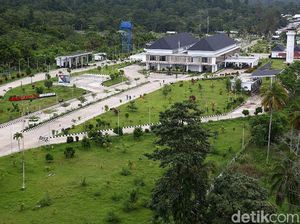 Melihat Suasana PLBN Skouw dari Udara Melihat Suasana PLBN Skouw dari Udara