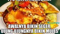 Bukan Cuma Pedas Segar, Meme Rujak Ini Bikin Senyum-senyum Sendiri
