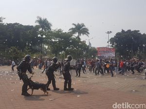 Polda Banten Gelar Simulasi Pengamanan Pemilu