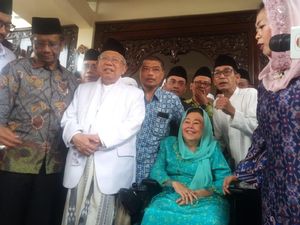 Sowan ke Istri Gus Dur, Ini yang Didapat Maruf Amin