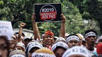 Foto: Unjuk Rasa Pegawai Honorer #2019HonorerK2JadiPNS
