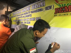 Mahasiswa Diminta Ikut Jaga Keamanan Pemilu 2019 di Mojokerto