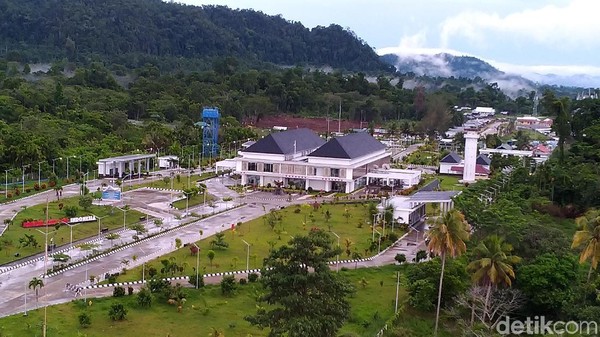 Foto: Tempat-tempat wisata di sekitar tapal batas Skouw (Danu Damarjati/detikcom)