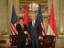 Bertemu Mike Pence, JK Bahas Myanmar hingga Afghanistan