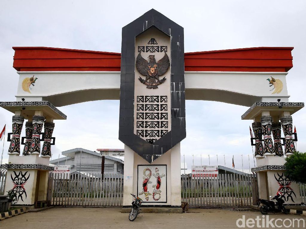 Jokowi Permak 11 Pos Perbatasan Lagi dari Natuna sampai Papua Jokowi Permak 11 Pos Perbatasan Lagi dari Natuna sampai Papua