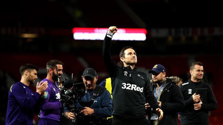 Singkirkan MU, Mentalitas Derby County Kejutkan Frank Lampard