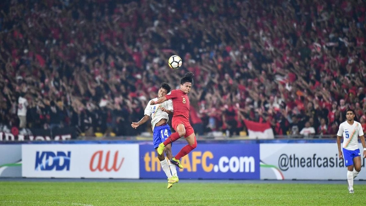 Indonesia melangkah ke perempatfinal Piala Asia U-16 usai berimbang dengan India. (Foto: Adam Aidil/AFC)