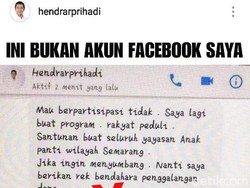 Waspada! Ada Akun Palsu Walkot Semarang Coba Tipu-tipu