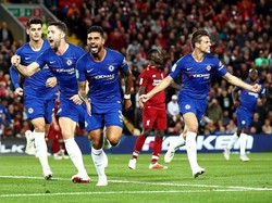 Gol Emerson tersebut sempat diprotes manajer Juergen Klopp karena si pemain dianggap offside. Tapi wasit lantas melihat VAR dan mensah-kan gol tersebut. (Jan Kruger/Getty Images)