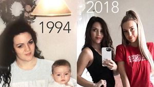 Potret Ibu 7 Anak Ini Memotivasi Bunda Tetap Seksi dan Sehat