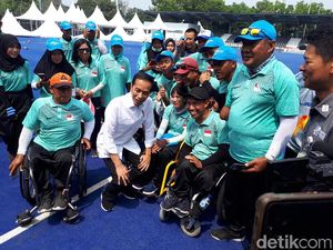 Saat Jokowi Tinjau dan Suntikkan Semangat untuk Atlet Asian Para Games