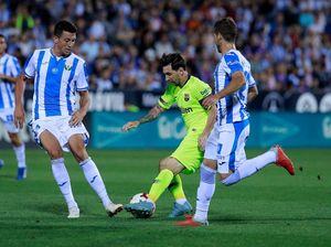 Hasil Liga Spanyol: Si Juru Kunci Leganes Beri Barcelona Kekalahan Pertama