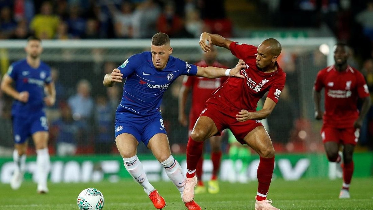 Fabinho masih kurang mendapat kesempatan main di Liverpool (Andrew Yates/Reuters)