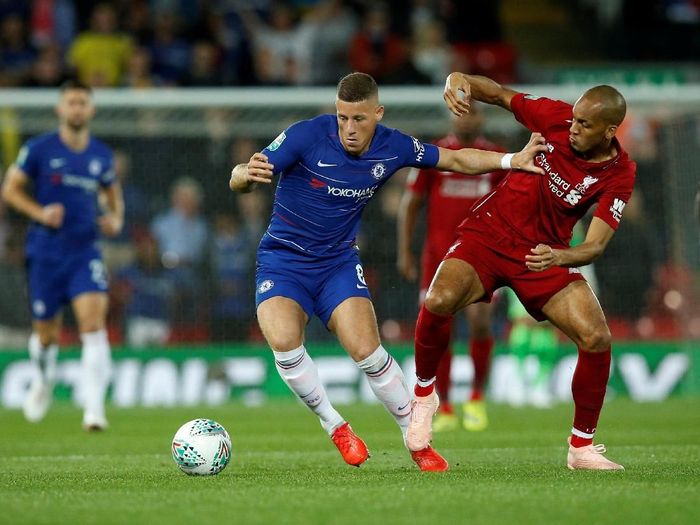 Liverpool vs Chelsea dipentaskan di Piala Super Eropa 2019. (Foto: Andrew Yates/Reuters) Liverpool vs Chelsea dipentaskan di Piala Super Eropa 2019. (Foto: Andrew Yates/Reuters)