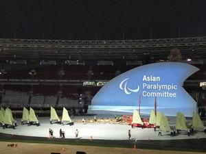 Mengintip Gladi Kotor Upacara Pembukaan Asian Para Games 2018 Mengintip Gladi Kotor Upacara Pembukaan Asian Para Games 2018
